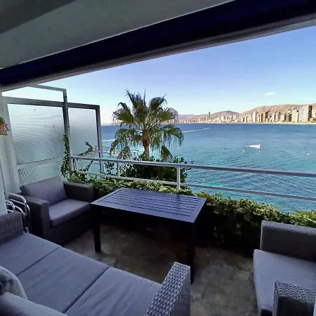 Estudio Primera Linea Con Acceso Privado Al Mar Benidorm Exterior photo